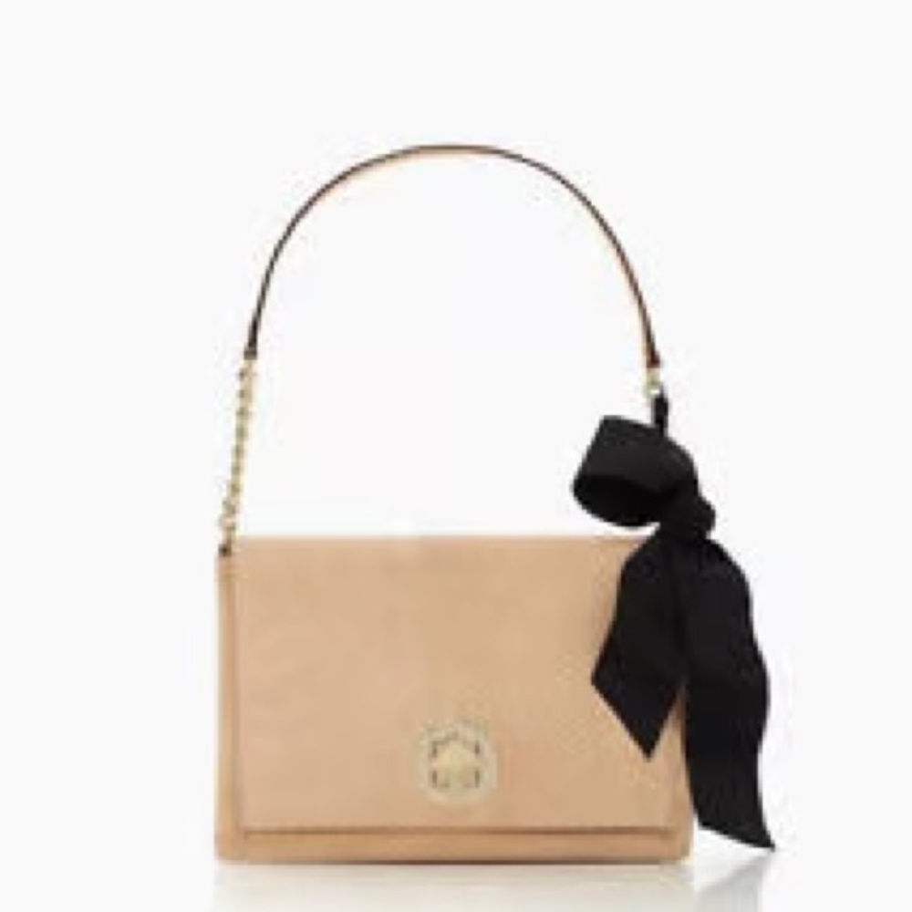 NWT KATE SPADE Windsor palace leathet snakeskin bag